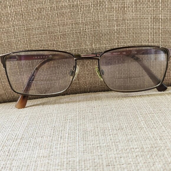 Joseph Abboud Men Eyeglasses Frame Eye Wear Brown 55[]17 145 Glasses Frame - Picture 2 of 10
